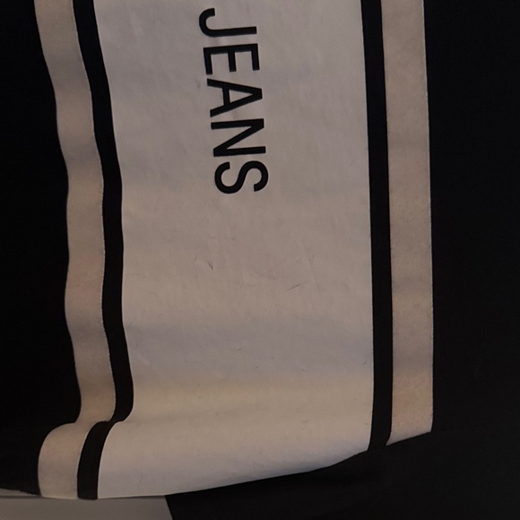 Calvin Klein Black and White Logo Tee - Picture 2 of 5